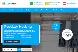 globehost cpanel wordpress hosting