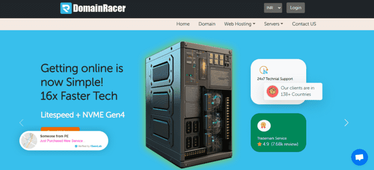 domainracer usa vps hosting best